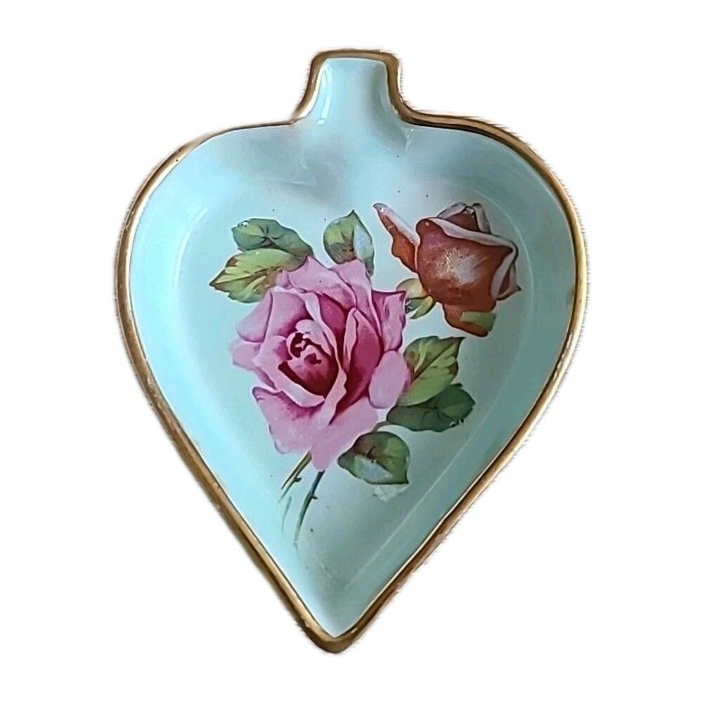 Vtg RARE By Hammersley & Co. Bone China , Made In England Trinket Dish #4294/7